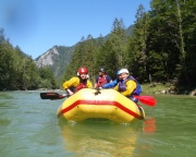 Firemn Rafting na ece Salza (Rakousko)