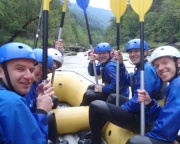 Firemn Rafting na ece Salza (Rakousko)